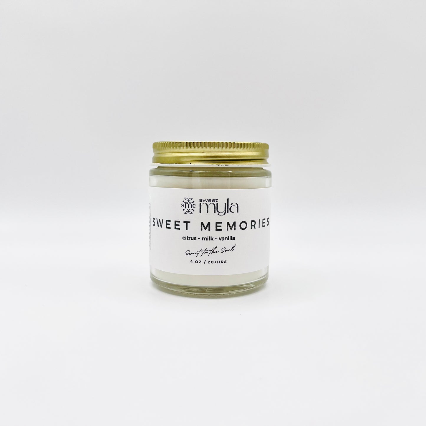 Sweet Memories Candle with fragrance notes of Citrus, Creamy Milk & Sweet Vanilla