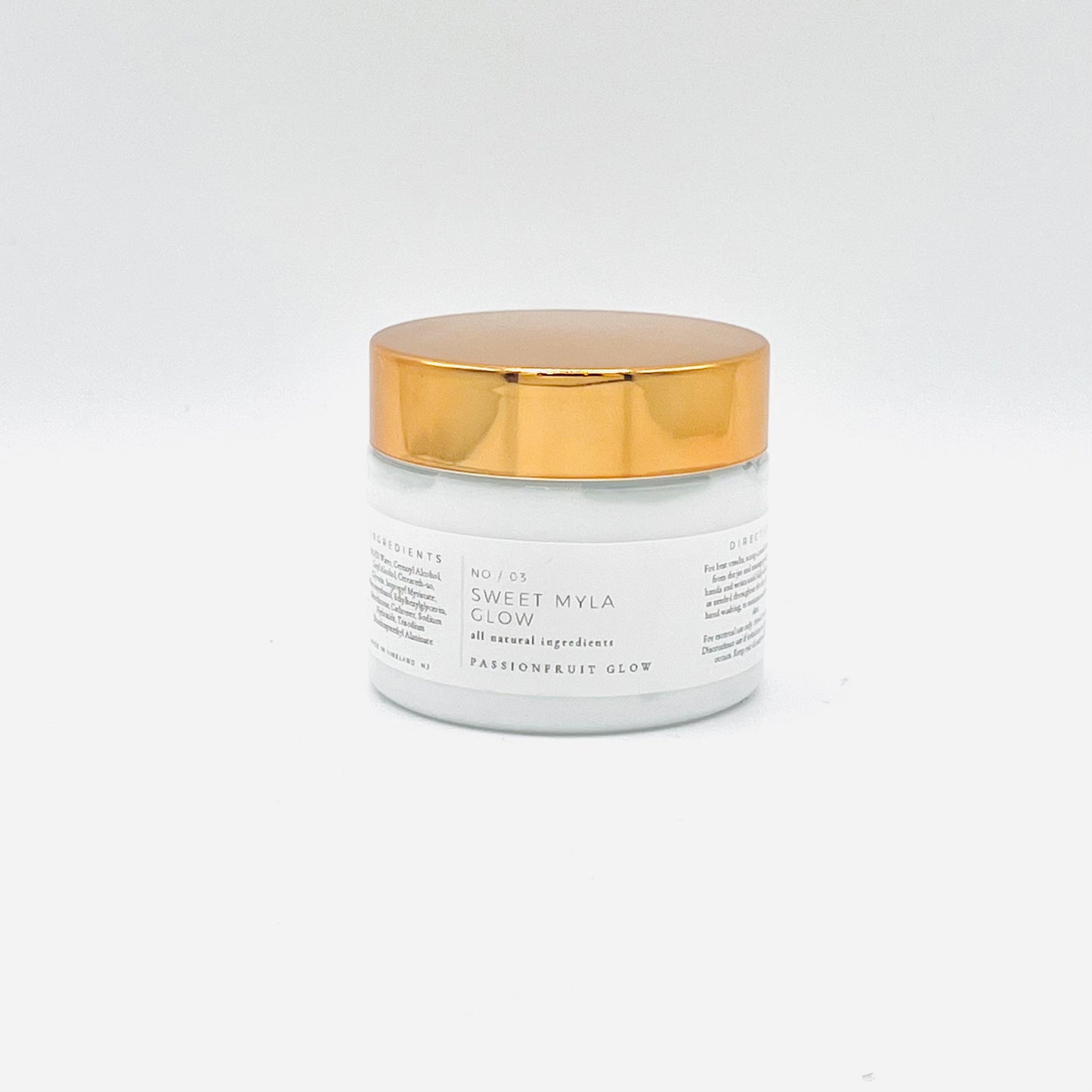 Sweet Myla Glow Passionfruit Glow Hand Lotion with scents of pineapple, passionfruit and musk