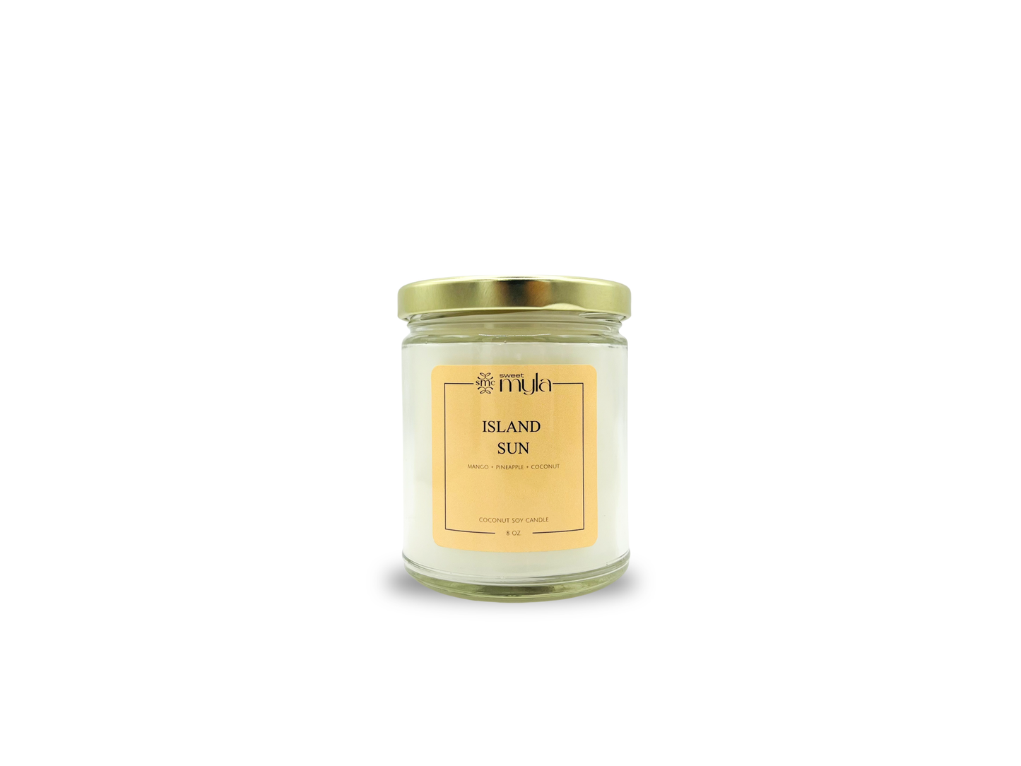 Island Sun Candle | Mango, Pineapple & Coconut Summer Scent
