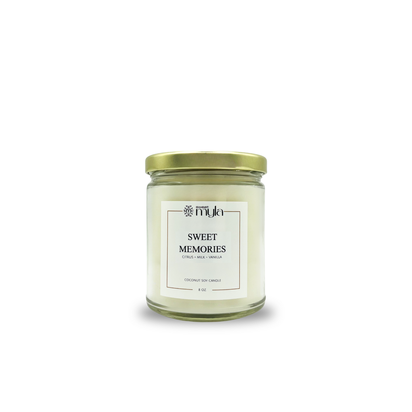 Sweet Memories Candle | Citrus, Creamy Milk & Sweet Vanilla Scented