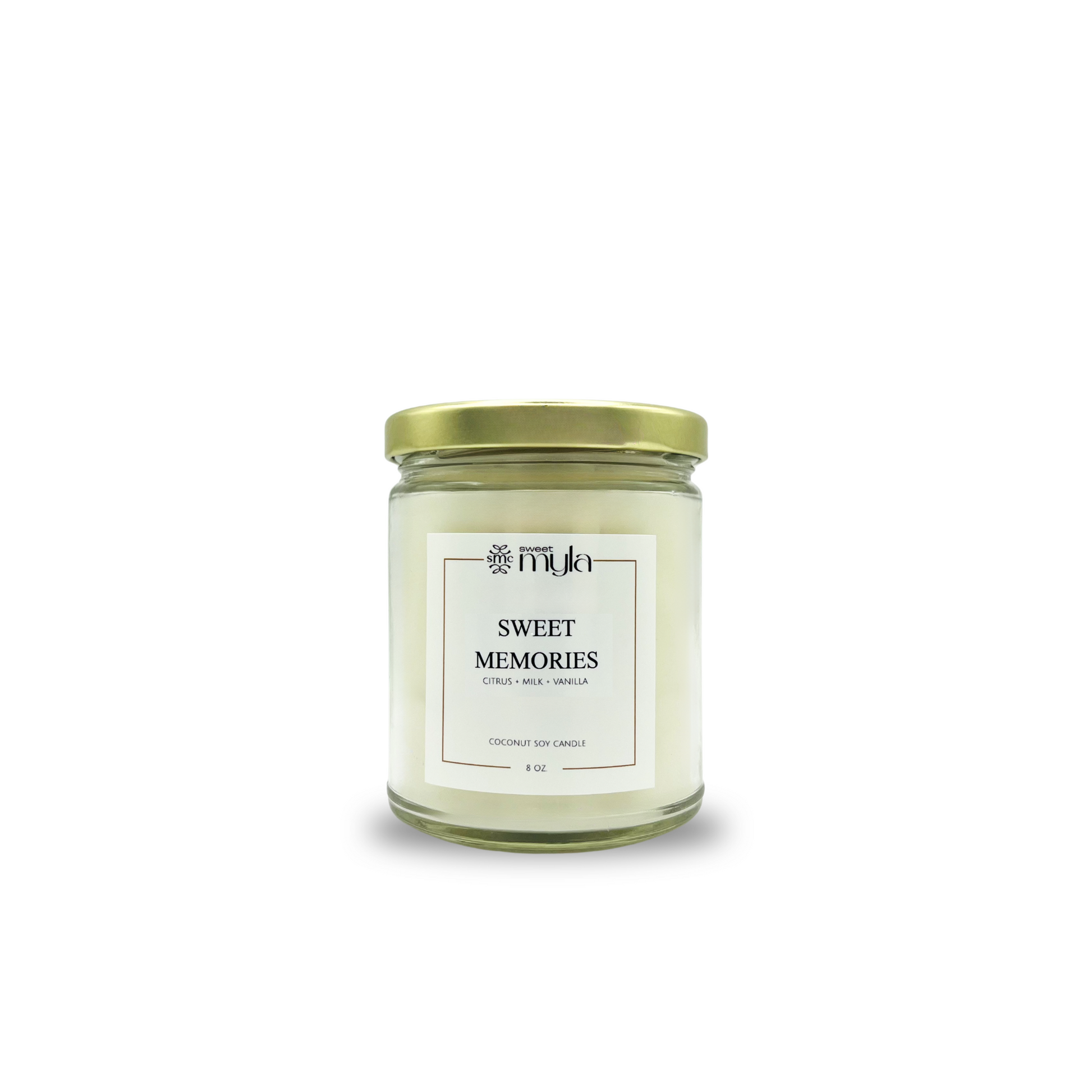 Sweet Memories Candle | Citrus, Creamy Milk & Sweet Vanilla Scented