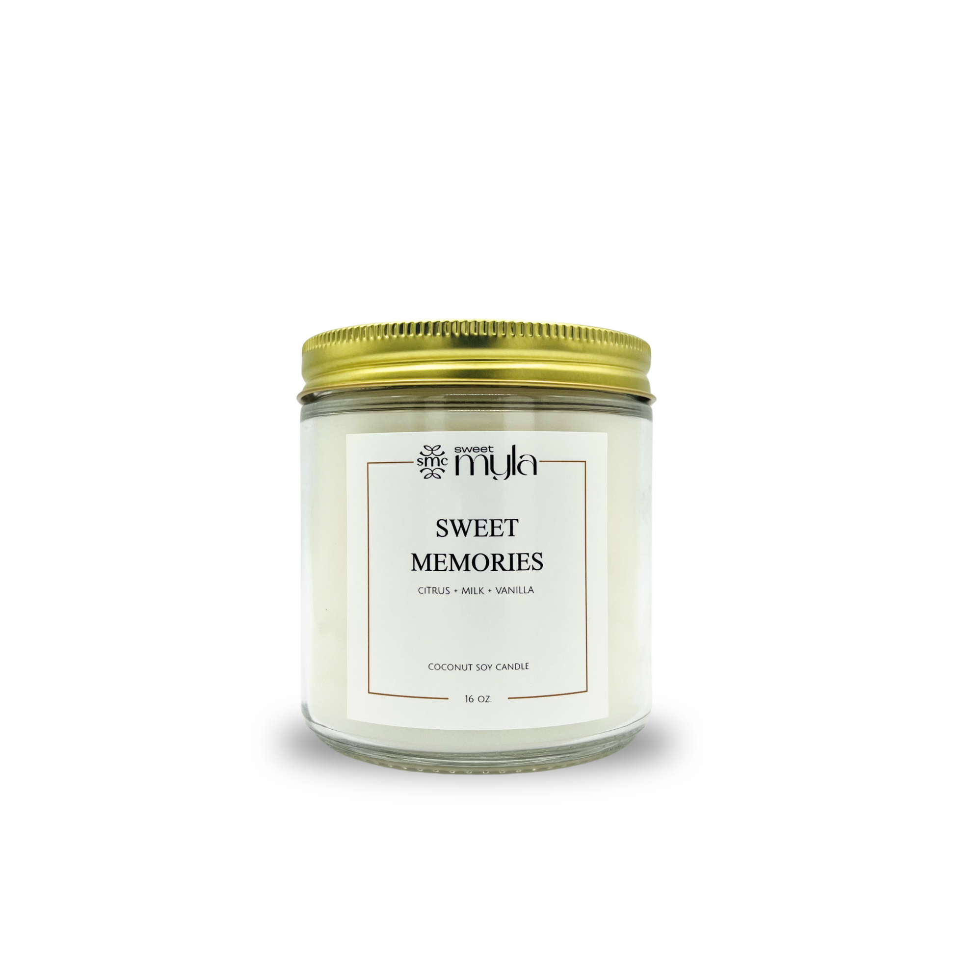 Sweet Memories Candle | Citrus, Creamy Milk & Sweet Vanilla Scented