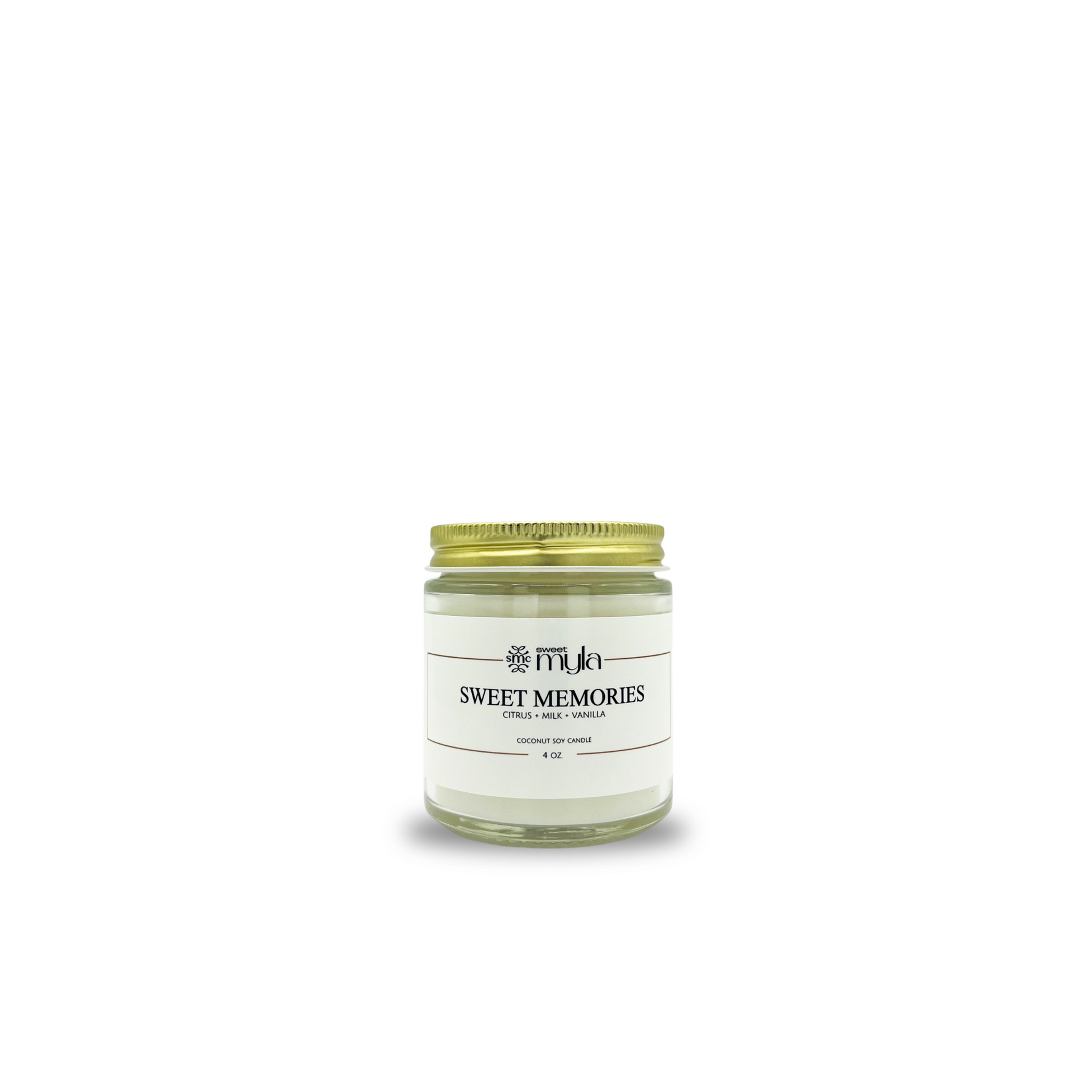 Sweet Memories Candle | Citrus, Creamy Milk & Sweet Vanilla Scented