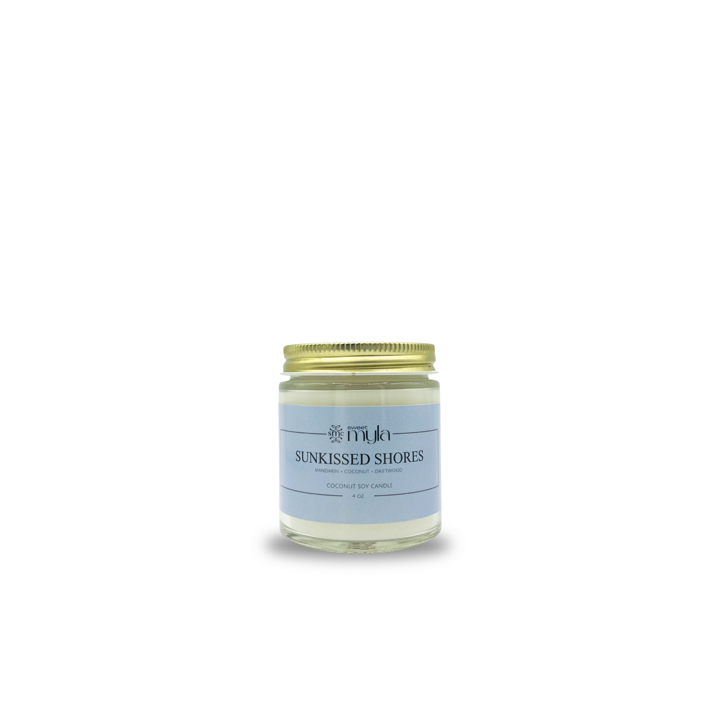 Sunkissed Shores Candle | Mandarin, Coconut & Driftwood Scented
