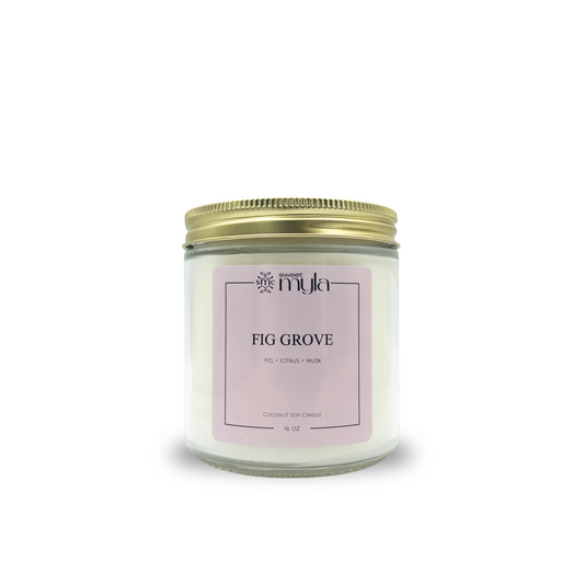 Fig Grove Candle | Fig, Citrus & Musk Scented