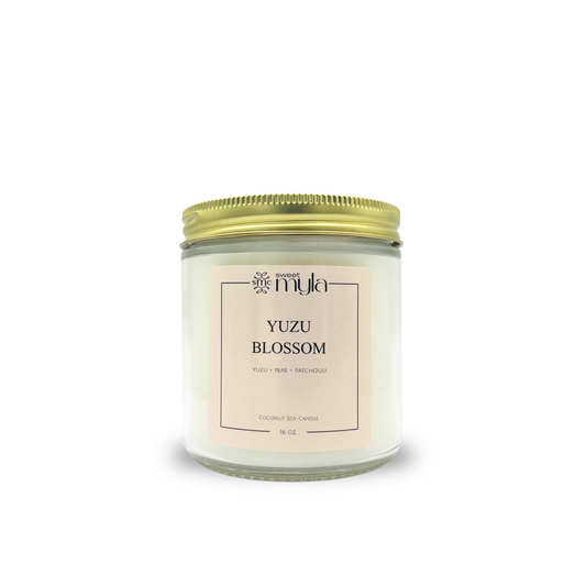 Yuzu Blossom Candle | Yuzu, Pear & Patchouli Scented