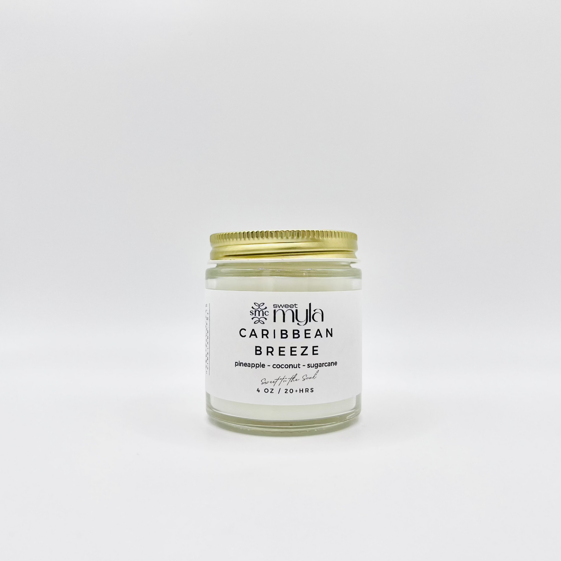 Caribbean Breeze Candle with scents of pineapple, coconut, and sugarcane
