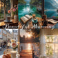 Collage of scenic views with 'Beautiful Morning' text overlay