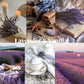 Collage of lavender-themed images with text 'Lavender & Vanilla'.