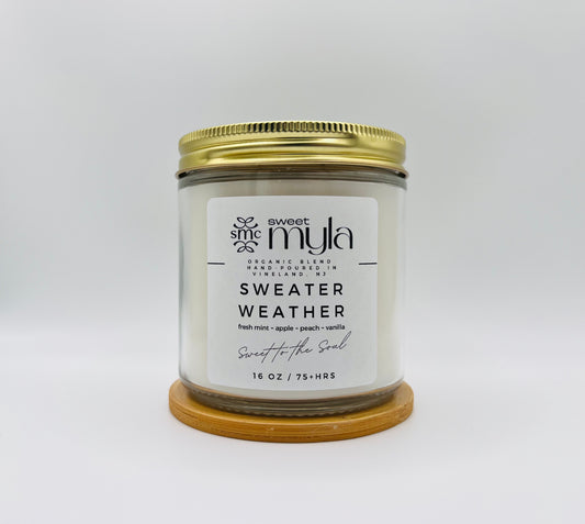 Sweater Weather Fall Candle