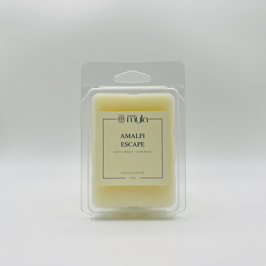Amalfi Escape Wax Melt | Lemon, Mango & Cedar wood Scented