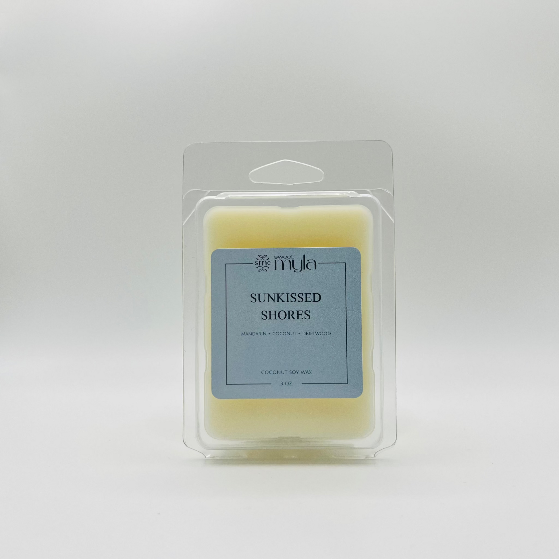 Sunkissed Shores Wax Melt | Mandarin, Coconut & Driftwood Scented