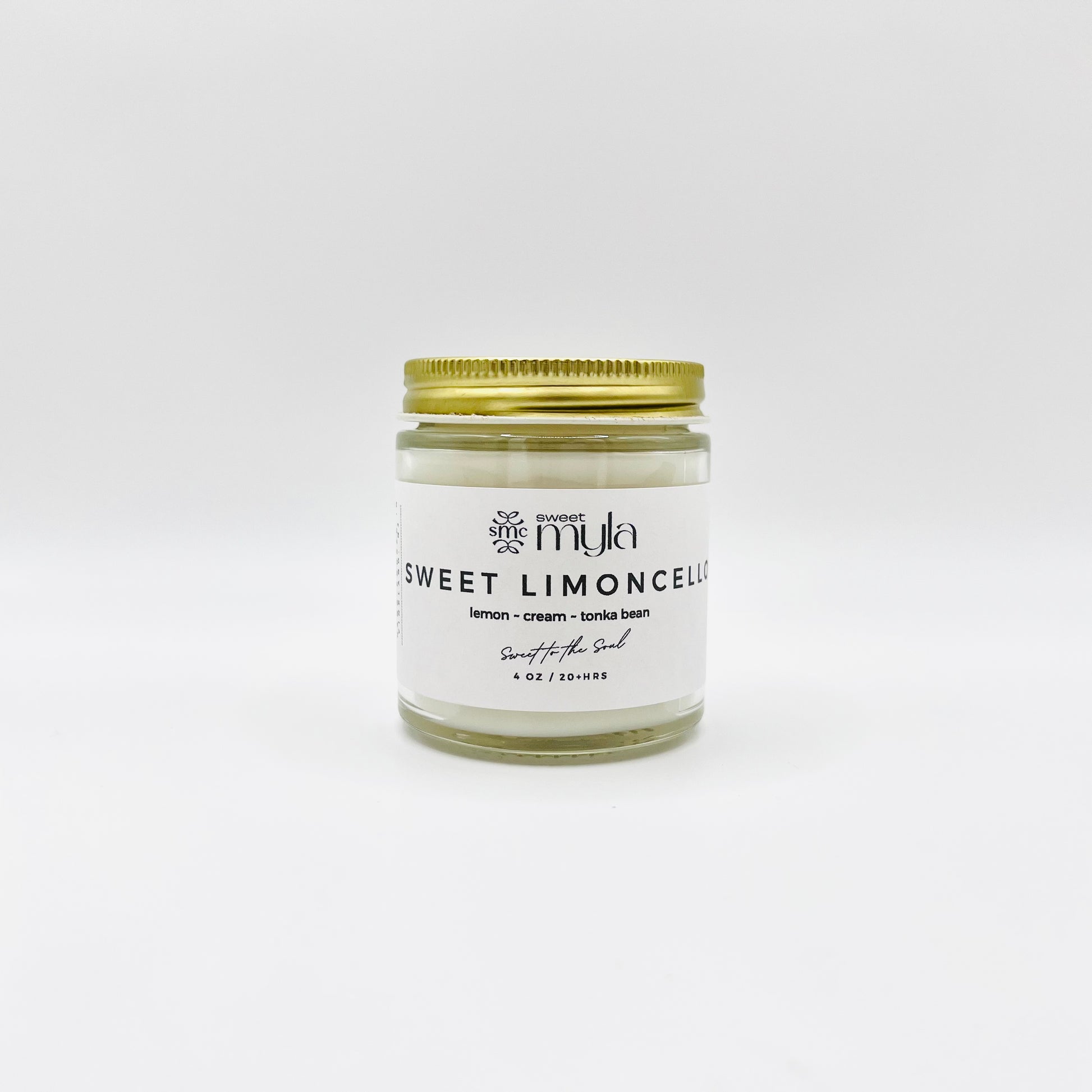 Sweet Limoncello Candle with fragrance notes of Lemon, Cream & Tonka Bean 