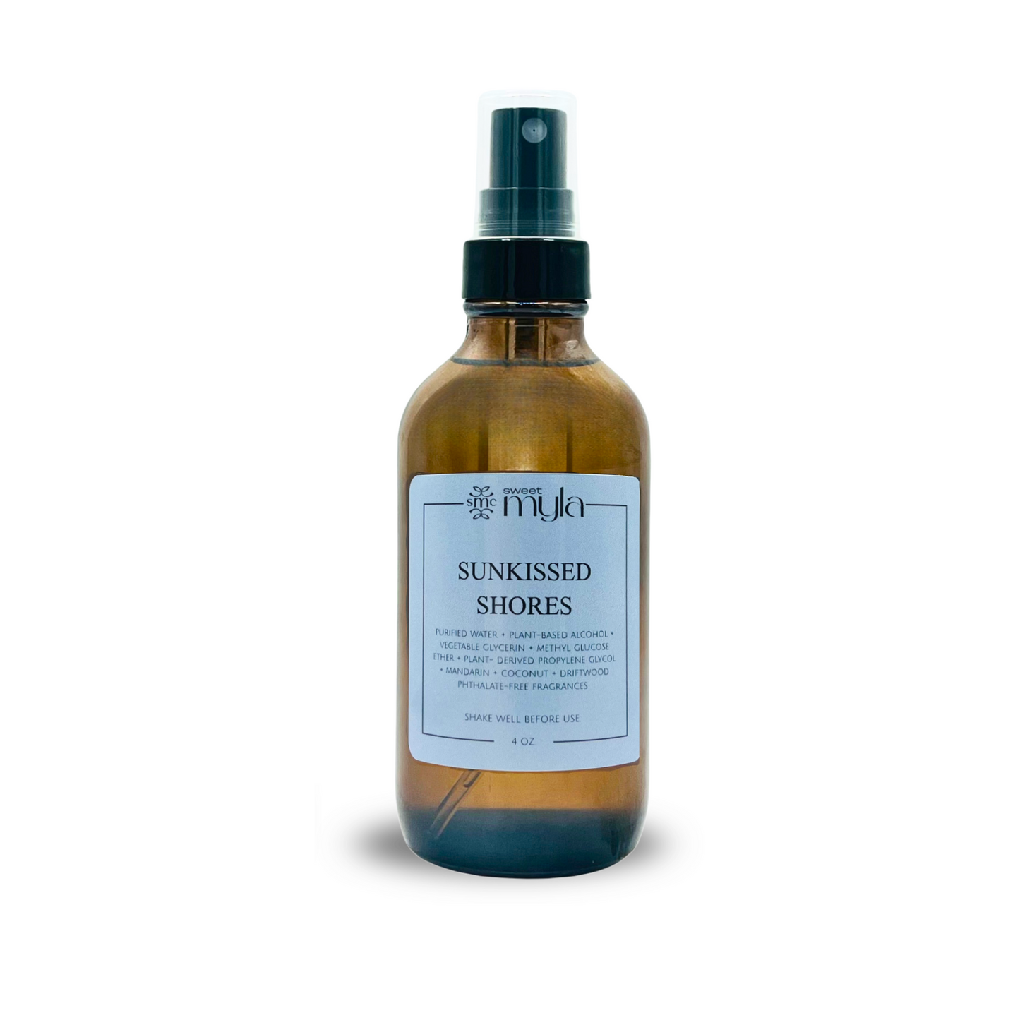Sunkissed Shores Room + Linen Spray | Mandarin, Coconut & Driftwood